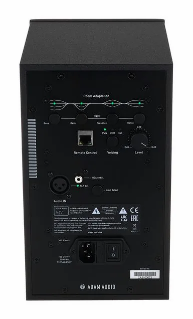 ADAM Audio A4V, vista 4