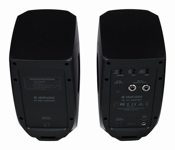ADAM Audio D3V Black, vista 4