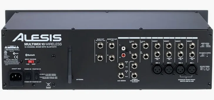Alesis Multimix 10 Wireless, vista 4