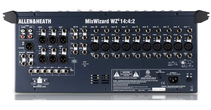 Allen & Heath WZ4 14:4:2, vista 4