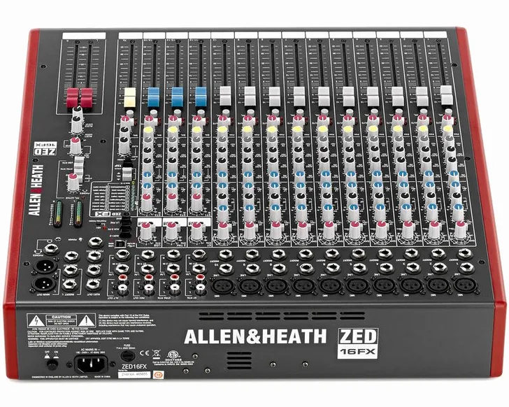 Allen & Heath ZED-16FX, vista 4