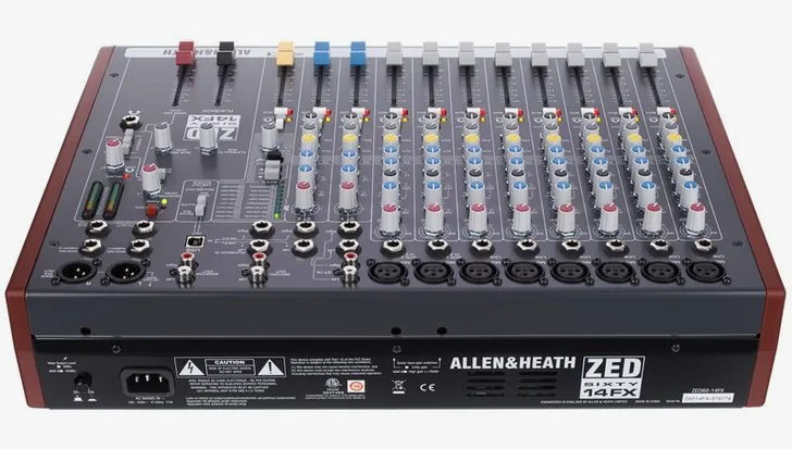 Allen & Heath ZED60-14FX, vista 4