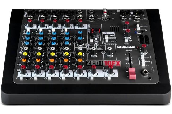 Allen & Heath ZEDi-10 FX, vista 2