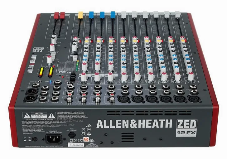 Allen & Heath ZED-12FX, vista 4
