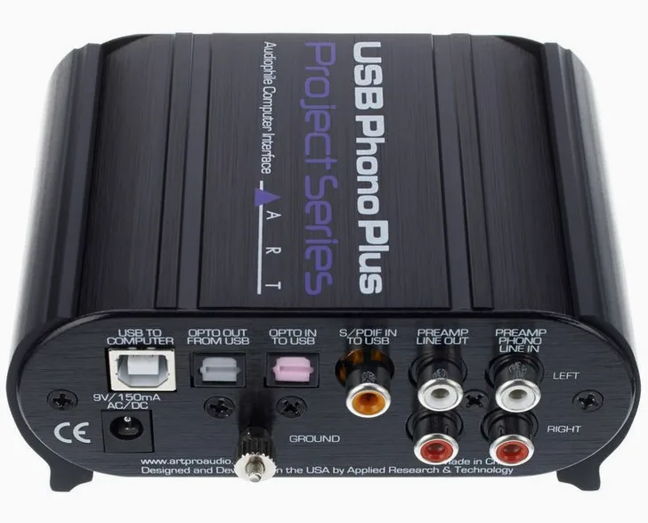 ART USB Phono Plus PS, vista 4