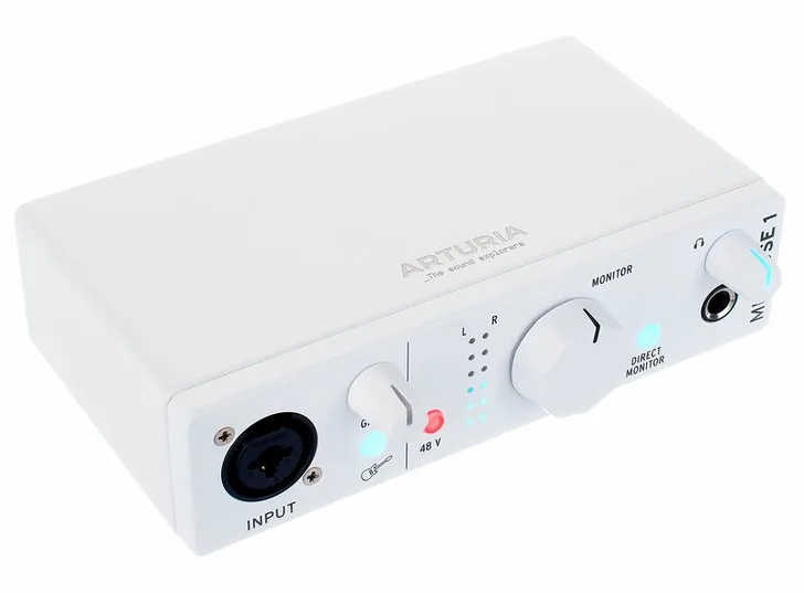 Arturia MiniFuse 1 White, vista 3