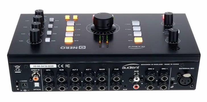 Audient Nero, vista 4