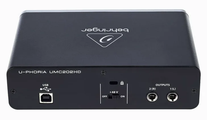 Behringer U-Phoria UMC202HD, vista 4