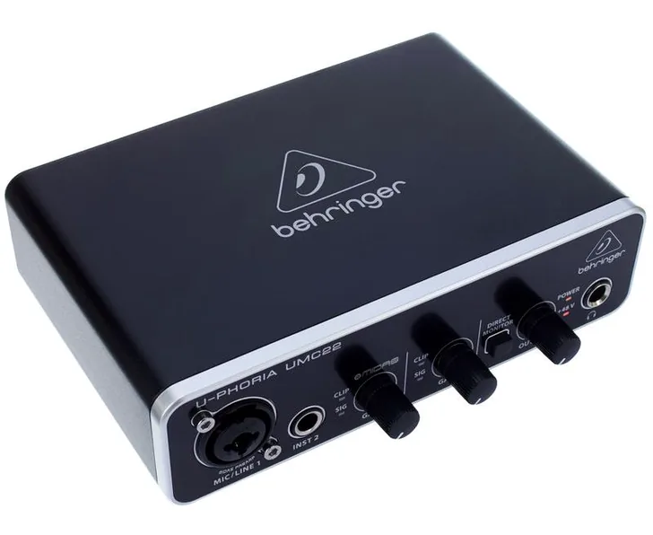 Behringer U-Phoria UMC22, vista 3