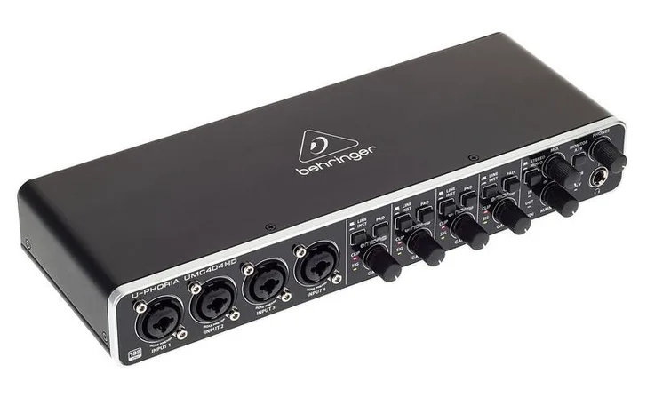 Behringer UMC404HD, vista 3