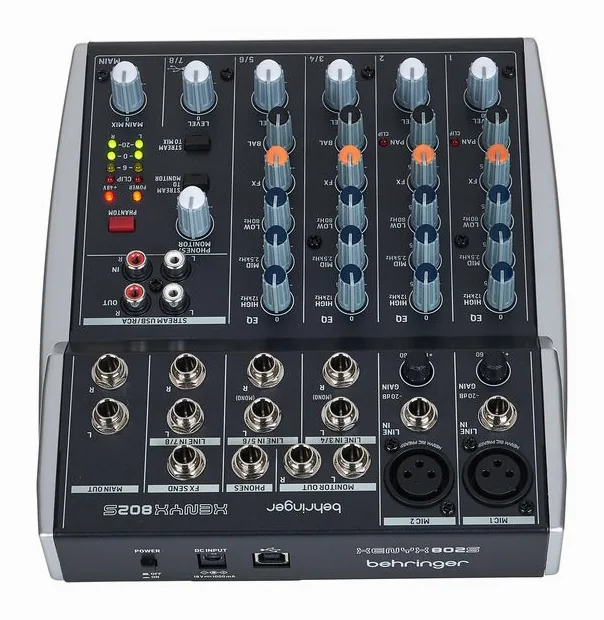 Behringer Xenyx 802S, vista 4