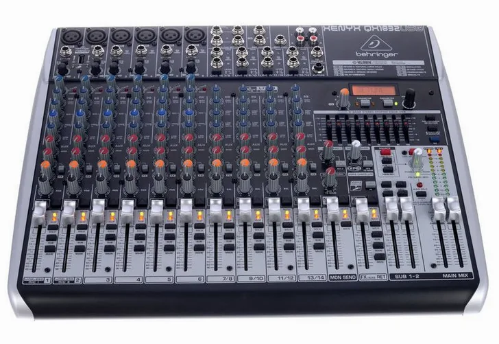 Behringer Xenyx QX1832USB, vista 2