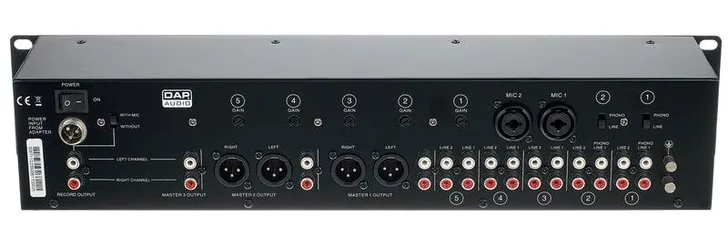 DAP-Audio IMIX-7.1, vista 4