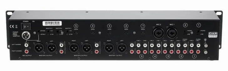DAP-Audio IMIX-7.3, vista 4