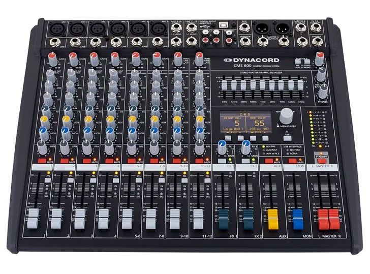 Dynacord CMS600-3, vista 2