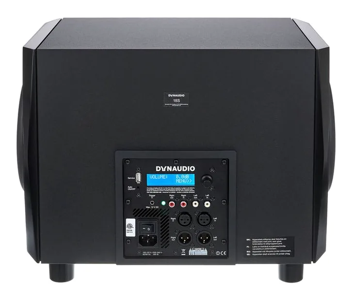 Dynaudio 18S, vista 4