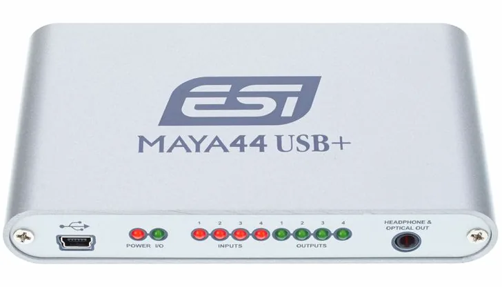 ESI Maya 44 USB+, vista 2