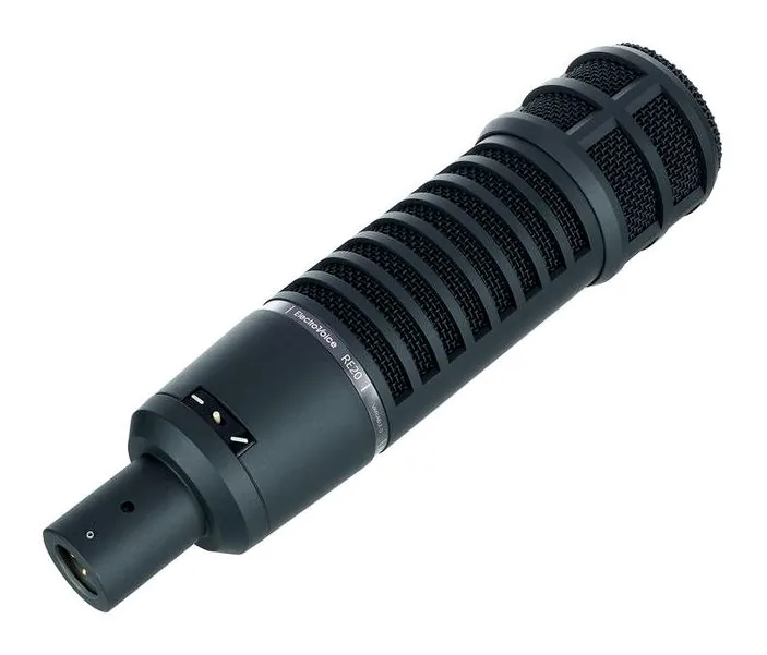 EV RE20-Black, vista 3