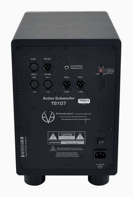 EVE Audio TS107, vista 4