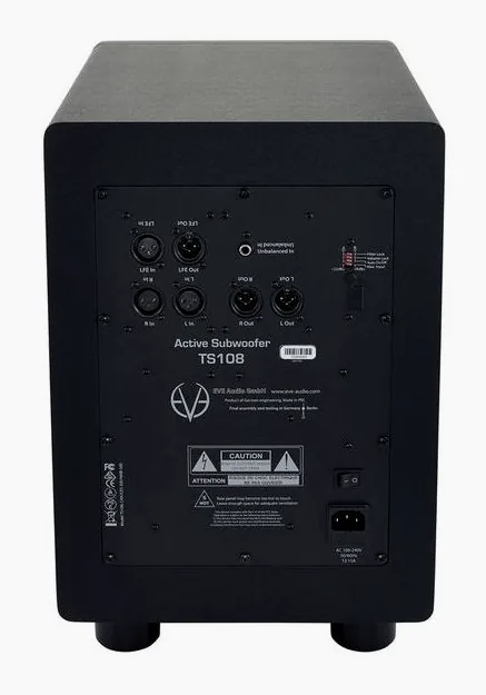 EVE Audio TS108, vista 4