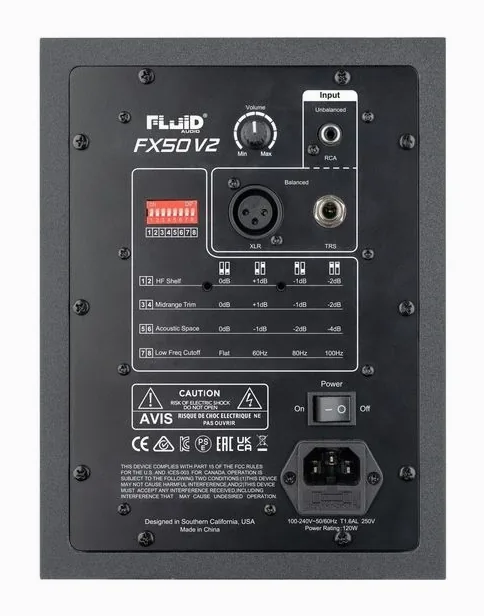 Fluid Audio FX50 V2, vista 4