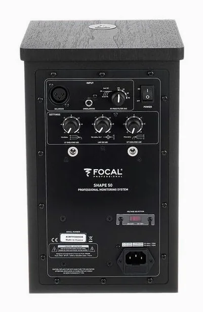Focal Shape 50, vista 4