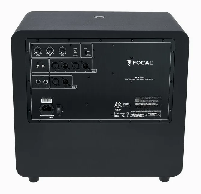 Focal Sub One, vista 4