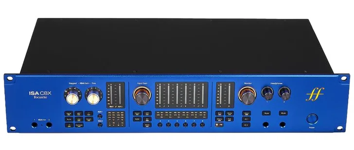 Focusrite ISA C8X, vista 2