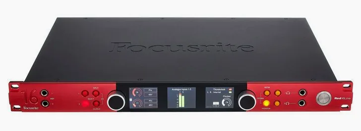 Focusrite Red 16 Line, vista 2