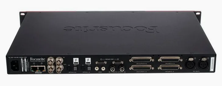 Focusrite Red 16 Line, vista 4