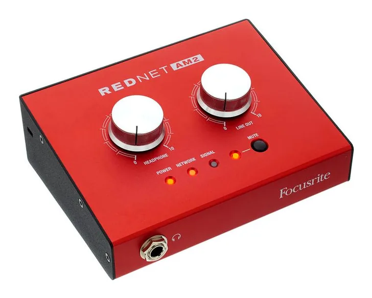 Focusrite RedNet AM2, vista 3