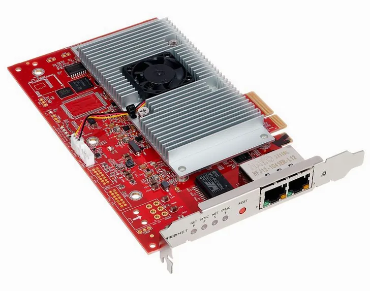 Focusrite RedNet PCIeNX, vista 3