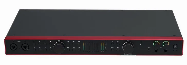 Focusrite Scarlett 18i20 4th Gen, vista 2