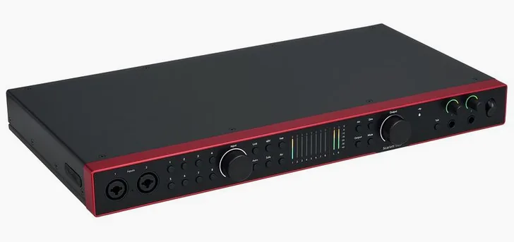 Focusrite Scarlett 18i20 4th Gen, vista 3