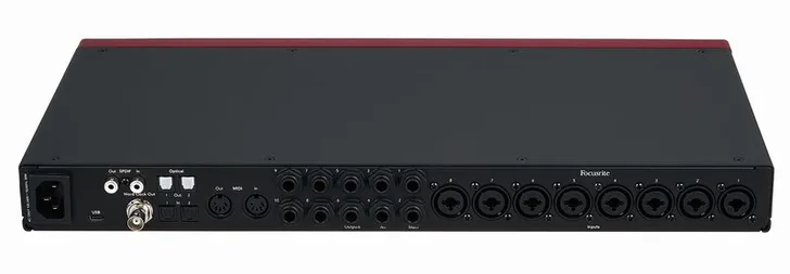 Focusrite Scarlett 18i20 4th Gen, vista 4