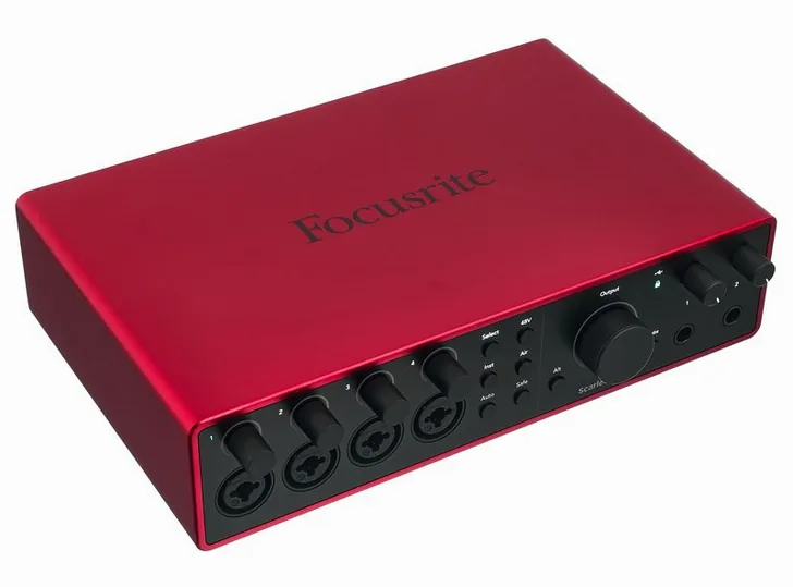 Focusrite Scarlett 18i16 4th Gen, vista 3