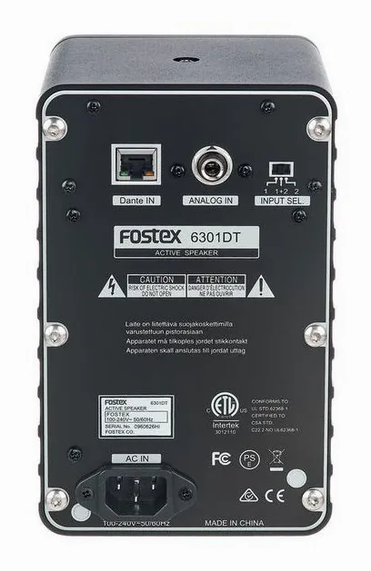 Fostex 6301DT, vista 4