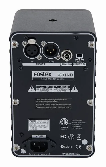 Fostex 6301ND, vista 4