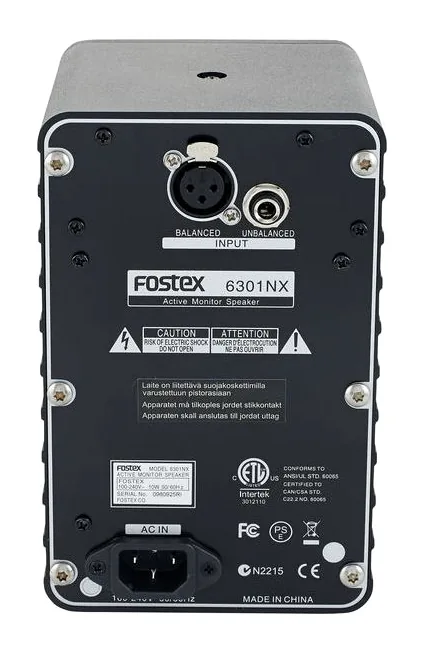 Fostex 6301NX, vista 4