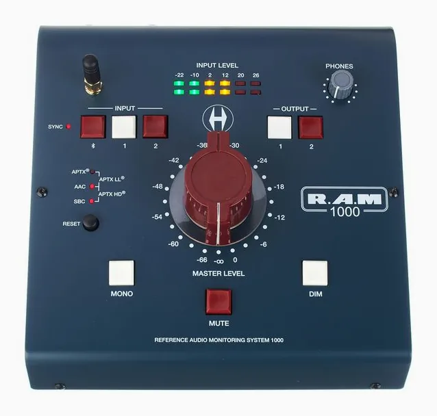 Heritage Audio RAM 1000, vista 2