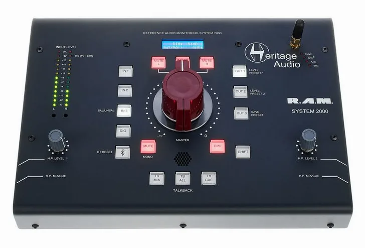 Heritage Audio RAM System 2000, vista 2