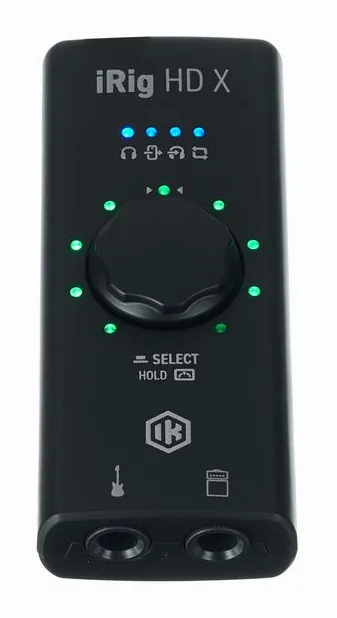 IK Multimedia iRig HD X, vista 2