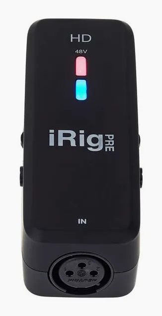 IK Multimedia iRig Pre HD, vista 2