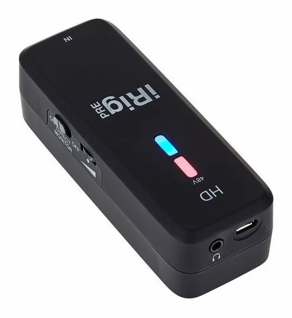 IK Multimedia iRig Pre HD, vista 3
