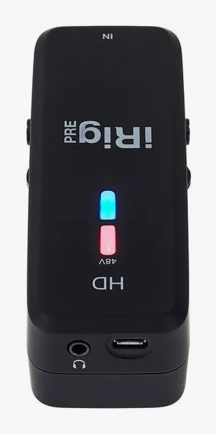IK Multimedia iRig Pre HD, vista 4