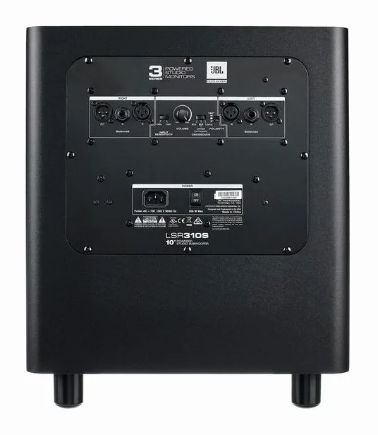 JBL LSR 310 S, vista 4