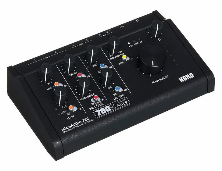 Korg microAUDIO 722, vista 3