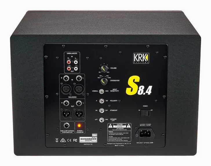 KRK S8G4, vista 4