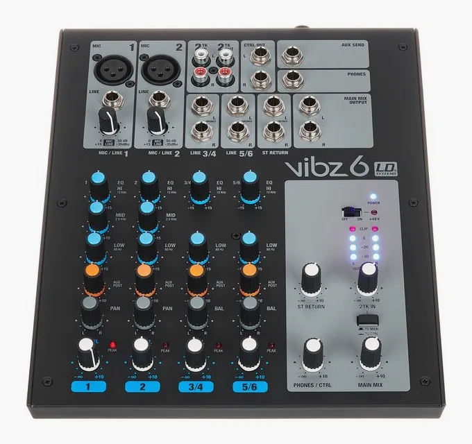 LD Systems VIBZ 6, vista 2