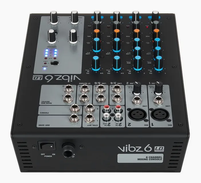 LD Systems VIBZ 6, vista 4